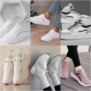 Cut Label Stock usato scarpe sportive di seconda mano traspiranti di alta qualità da donna che corrono scarpe usate grossissime Stock <span class=keywords><strong>all</strong></span>'ingrosso - Product Image 4