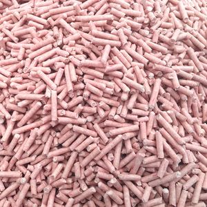 Hersteller OEM Premium Easy Clean Pflanze Katzen sand Duft Eco Clean Streifen form Starke Klumpen Tofu Katzenstreu Lavendel - Product Image 2