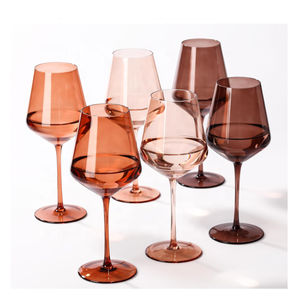 Verres à <span class=keywords><strong>vin</strong></span> colorés modernes, capacité 17 oz - Product Image 1