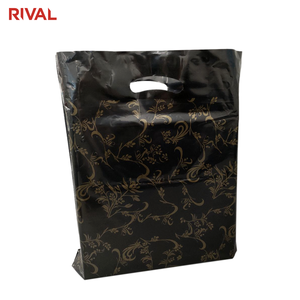 इको फ्रेंडली बनियान वाहक बैग बायोडिग्रेडेबल कट हैंडबैग कस्टम शॉपिंग बैग कट गया - Product Image 1