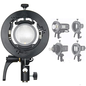 Support de flash Godox S2 S3 avec monture Bowens pour V1 V1Pro V100 AD100Pro AD200ProII AD300Pro Flash Speedlite Softbox Accessoires - Product Image 1