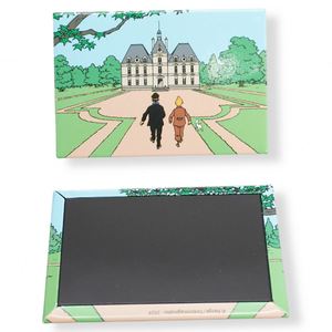 Aimant de réfrigérateur personnalisé en fer blanc avec photos, souvenir touristique, autocollant magnétique en métal pour cadeaux de voyage - Product Image 1