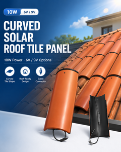 Tejas Solares BIPV de 10W 6V, Impermeables, para Techos Residenciales - Product Image 6