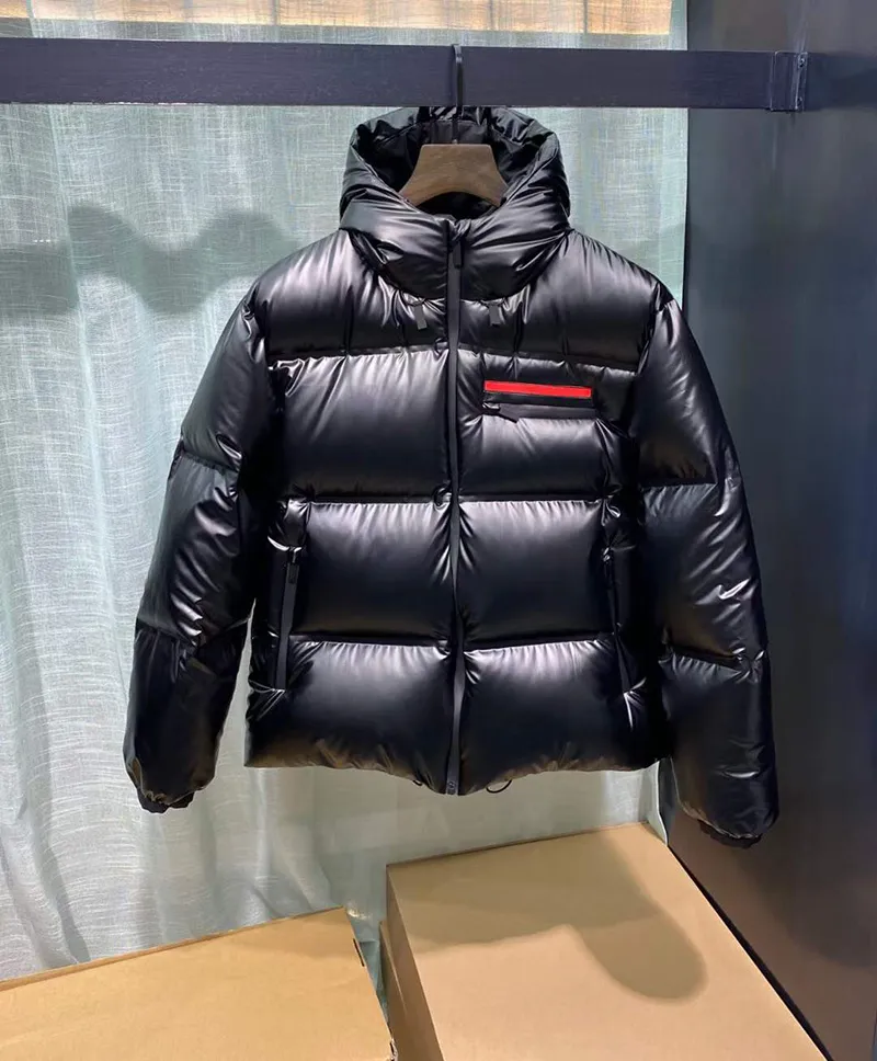 2022 Wholesale luxury puff jacket men custom winter down padded quilted puffer jacket plus size cotton filling winter jacket