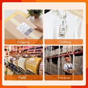 4 Inch Trực Tiếp Nhiệt Máy Tính Để Bàn Nhãn Máy In Mã Vạch 203Dpi Đen Trắng USB Kết Nối Sử Dụng Vận Chuyển Thể Hiện Hóa đơn In Ấn - Product Image 3