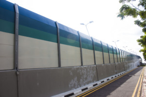 Modern Outdoor PVC & Acrylic Sound Barrier Fence <b>Acoustic</b> Wall for Highway Noise Control & Reduction - Product Image 4