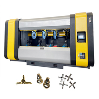 Machine de polissage rotative CNC à grande vitesse à quatre à six axes pour pièces métalliques pour la surface des pièces moulées