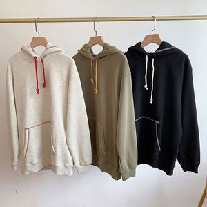 Sérigraphie personnalisée broderie gaufrage point de lavage 100% coton plaine surdimensionné pull sweat à capuche pour hommes femmes automne - Product Image 6