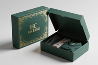 Boîtes d'emballage pour vêtements en carton ondulé personnalisées, laminage mat, imprimées, pour t-shirt, robe, costume, envoi postal