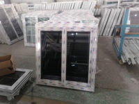 Fenêtre coulissante horizontale UPVC PVC à prix d'usine, triple vitrage Low-E, étanche, coupe-vent, haute sécurité pour appartement et hôtel
