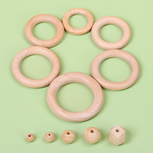 Perles en <span class=keywords><strong>bois</strong></span> pour <span class=keywords><strong>dentition</strong></span>, vente en gros, en <span class=keywords><strong>bois</strong></span>, Non toxique, sans BPA, Non-toxique, personnalisées - Product Image 6
