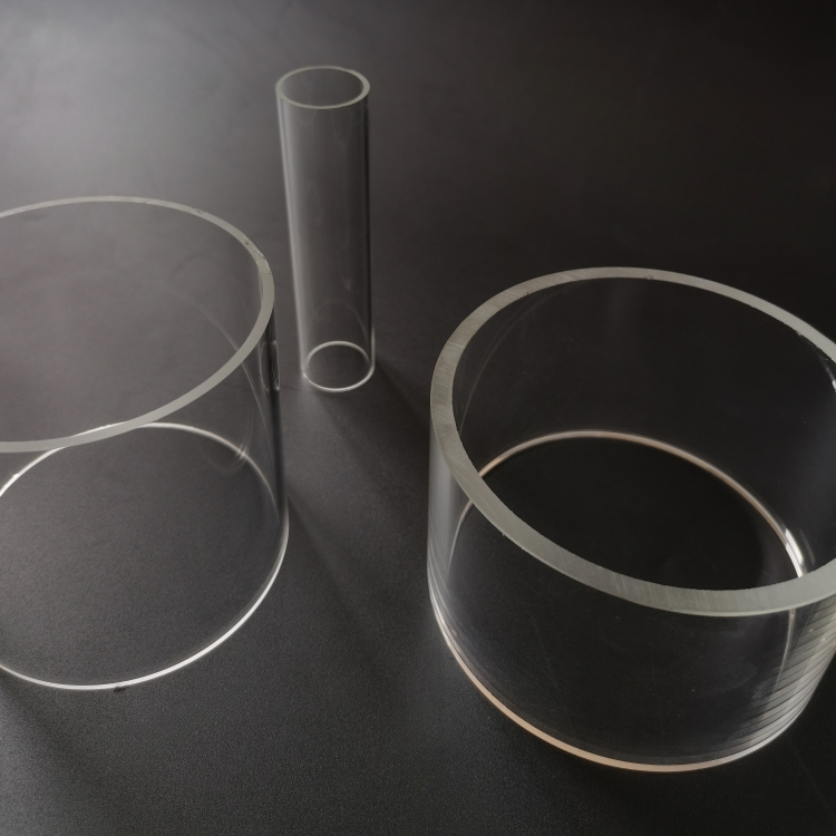 Various Sizes of Transparent Quartz Glass Tube High Quality Fused Silica Tube