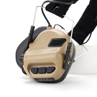 OEM ODM Auriculares Electrónicos de Protección Auditiva para Tiro, NRR 22dB, Modulares, de Liberación Rápida, con Captación de Sonido y Cancelación de Ruido, Tácticos