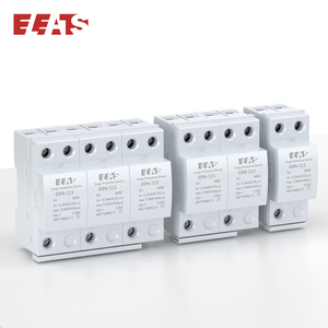 Eleats 40kA ป้องกันฟ้าผ่า IP20อุตสาหกรรมวัสดุพลาสติก1ขั้ว T1 SPD 1000V <span class=keywords><strong>DC</strong></span> PV - Product Image 1