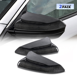 Cubierta de Espejo Retrovisor de Fibra de Carbono de Repuesto Directo al por Mayor, Tapa de Espejo con Clip para Carcasa de Espejo Lateral Civic 10ª Generación - Product Image 1