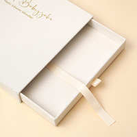 Coffret cadeau personnalisable pour la naissance : Journal photo pour les parents à venir, coffret en lin allemand, souvenir des étapes importantes