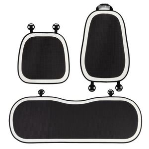 Coussin de siège de voiture en soie glacée de luxe haut de gamme antidérapant pour une ajustabilité universelle et un confort toutes saisons - Product Image 2