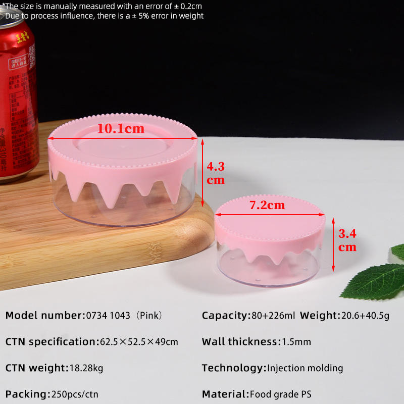 7,2*3,4 cm 10,1*4,3 cm rose