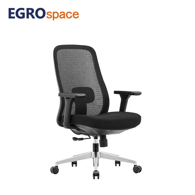 EGROspace Factory Mid Back Mesh Executive Armrest Swivel Conference Staff Ergonomic Office Chair