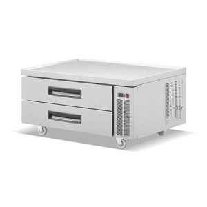 Réfrigérateur de base de chef commercial mobile à 2 tiroirs, style <span class=keywords><strong>américain</strong></span>, pour produits à congeler - Product Image 1
