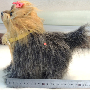 Perro de peluche hecho a mano, perro marrón peludo, modelo de PE, animales de peluche personalizados, juguetes electrónicos animados - Product Image 5