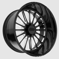 Jantes de camion forgées concaves super simples polies sur mesure SL 28X14 30X16 24X10 26X16 avec entraxes 8X165.1 8X180 6X135 pour Silverado 2500