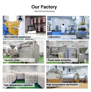 Ração Úmida para Gatos com Alto Teor de Proteína e Baixo Teor de Gordura, Petiscos Premium para Gatos - Product Image 2