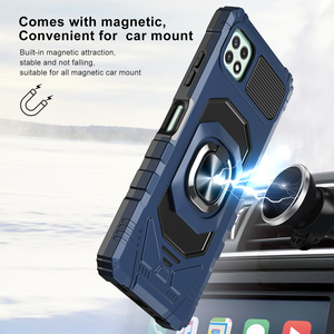 Funda de protección anticaída para Samsung Galaxy A15 A25 A35 A55 5G Ring Kickstand Alien Armor a prueba de golpes funda de teléfono impermeable - Product Image 4