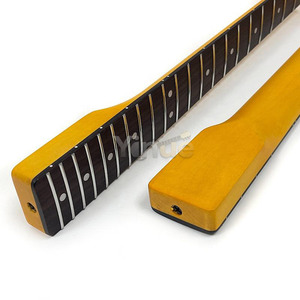 Envío Directo, Mástil de Guitarra Eléctrica Nitro de 21 Trastes, Orificio de Afinación de 8 mm, Radio de 9.5'', Mástil de Arce Canadiense con Diapasón RW - Product Image 6