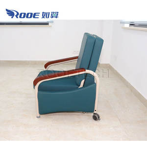 BHC001K hastane tıbbi refakatçi sandalye hasta görevlisi katlanır hemşirelik sandalye Cum yatak - Product Image 3
