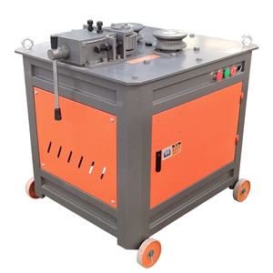 Nouvelle machine à cintrer automatique <span class=keywords><strong>BDJD</strong></span> GWH-10 pour barres et anneaux en acier au carbone, moteur 4KW, diamètre 40mm, rayon de courbure 100mm - Product Image 5