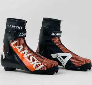 Koolstofvezel Skate Rolskischoenen Cross Country Race Schoenen