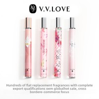 Vente en gros de petits flacons de parfums floraux pour femmes : agrumes, orchidée, clou de girofle, laitier, bergamote et muguet 35ml