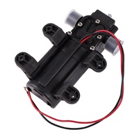 DC12V 72W 6A Mini Elektrische Selbstansaugende Membranpumpe Rückfluss-Wasserpumpen-Set für Autowäsche Gartenbewässerung