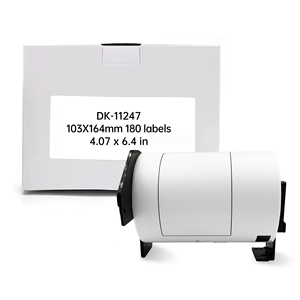Linwei Compatible Brother Thermal Shipping <strong>Labels</strong> Dk1247 Dk-11247 103mm*164m with Holder <strong>Unit</strong> Paper Box Packing - Product Image 2