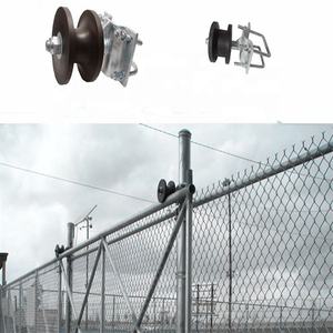 Clôture en treillis métallique galvanisé traité thermiquement, modèle diamant, pour <span class=keywords><strong>portail</strong></span>, 4-10 pieds x 6 pieds, modélisation 3D incluse, vente en gros à prix réduit - Product Image 3