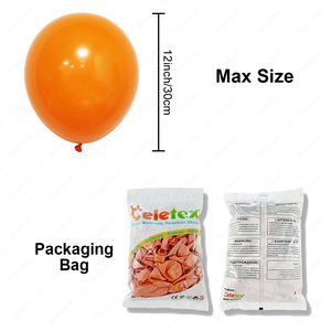 Vente en gros de ballons en latex fournisseur <span class=keywords><strong>joyeux</strong></span> <span class=keywords><strong>anniversaire</strong></span> décoration de fête ballons globos en latex de couleur standard mate ballons en latex épais - Product Image 4