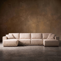 2026 Neues Design Modulares Kombinations-Sofa-Set Luxus Wohnzimmermöbel 3+2+1-Sitzer Cloud-Sofa OEM-Unterstützung