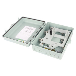 Caja de Distribución de Fibra Óptica para Exteriores de 16 Núcleos, Tipo Cassette, con Espacio Amplio para Terminación y Divisor, IP65 Impermeable y Antirrobo - Product Image 3