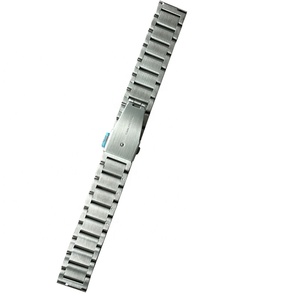 Correa de reloj de acero inoxidable para hombre, correa de 3 filas extraíble, intercambiable, de <span class=keywords><strong>metal</strong></span> sólido, OEM, 316L, 304, 16, 18, 20, 22 y <span class=keywords><strong>24mm</strong></span> - Product Image 2