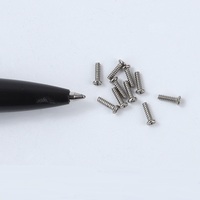 Vis de précision micro-mini de 1,5 mm de diamètre M1.5 M2 pour caméra espion cachée, miroir, ordinateur, montre, ordinateur portable, lunettes, téléphone portable