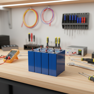 Lage zelfontladings LiFePO4-cellen 3.2V 280Ah 314Ah LFP280K MB31 8000 cycli EU Polen magazijnvoorraad zonne-energiesysteem - Product Image 1