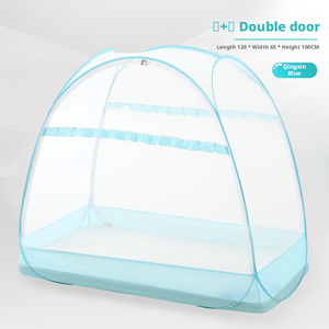 Cuna para Bebé Estilo Princesa, Yurta Mongola Plegable, Mosquitera Antiestática para Niños, Sin Instalación, 400 Hilos, Uso en Verano - Product Image 1
