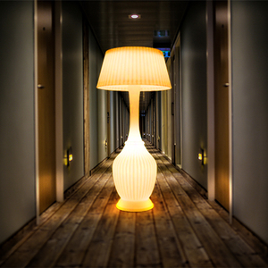 Lampadaire LED nordique moderne, dôme en acrylique blanc, design d'intérieur à énergie <span class=keywords><strong>solaire</strong></span> pour la décoration de jardin et de salon, classé IP65 - Product Image 3