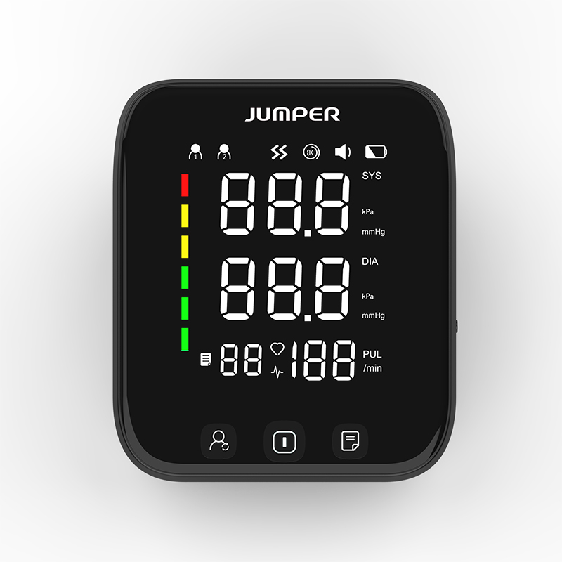 Джемпер JPD-HA101 2022 все новые светодиодный Большой дисплей с подсветкой автоматический прибор для измерения верхнего машина цифровой прибор для измерения артериального давления