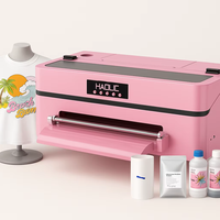 Mejor Precio Garantizado, Kit de Impresora DTF Haolic D-8 A3 |   Impresora DTF XP600 con Horno y Solución Completa de Transferencia de Película PET