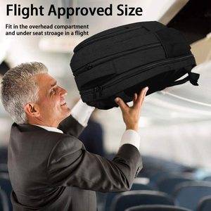 ALIC-Mochila de poliéster para ordenador escolar, mochila impermeable antirrobo con logotipo personalizado para viaje de negocios, mochila para ordenador portátil para hombre - Product Image 6