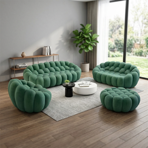 Sofá Seccional Moderno en Forma de L de Cuero PU de Lujo al por Mayor para Sala de Estar, Escuela, Baño, de Alta Calidad y Desmontable - Product Image 4