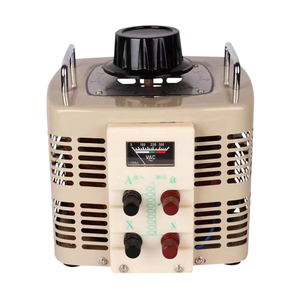 Régulateur de tension haute puissance TDGC2 0-430V AC 220V/380V monophasé/triphasé 10kVA 98% d'efficacité certifié CE TDGC2 Variab - Product Image 1