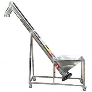 Modelo Actualizado de Transportador de Gránulos en Espiral de Acero Inoxidable Vertical para Polvo de Arroz, Polvo Plástico, Alimentos en Polvo, Condimentos y Harina - Product Image 3